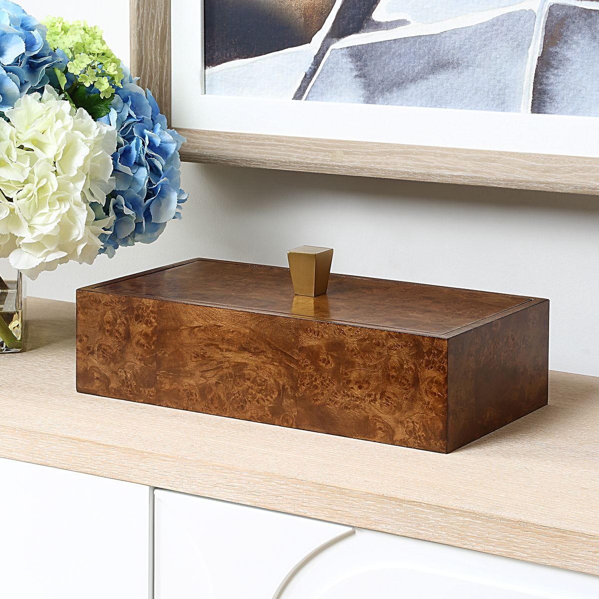 Burl Haven Decorative Box