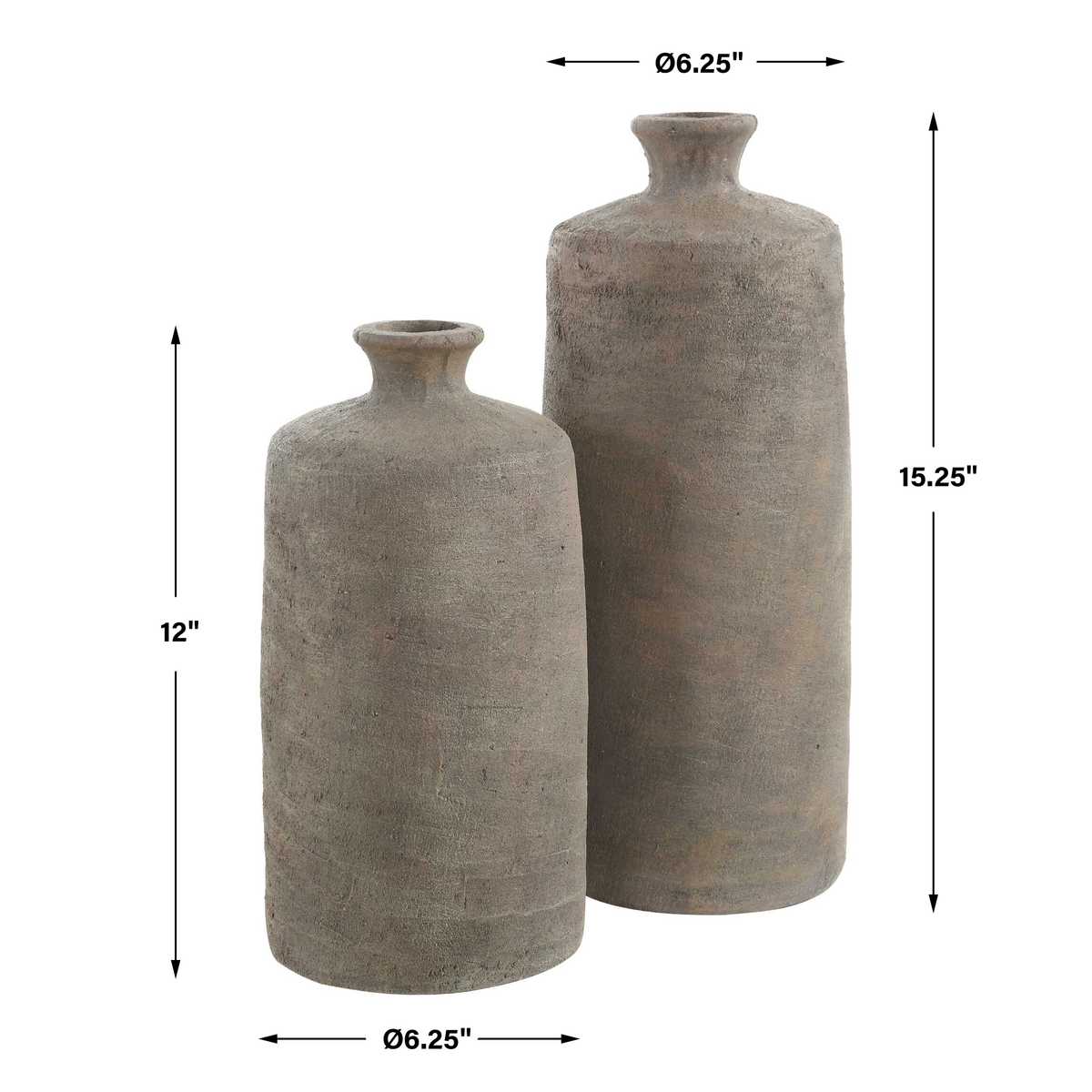 Terrene Vases - Set of 2