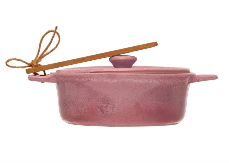 Brie Baker with Bamboo Spreader