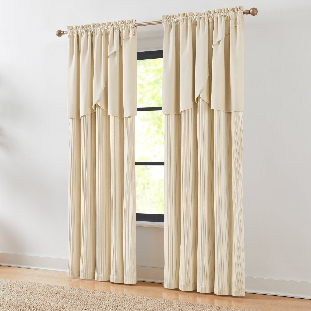 Solar Drift Blackout Window Curtain Panels