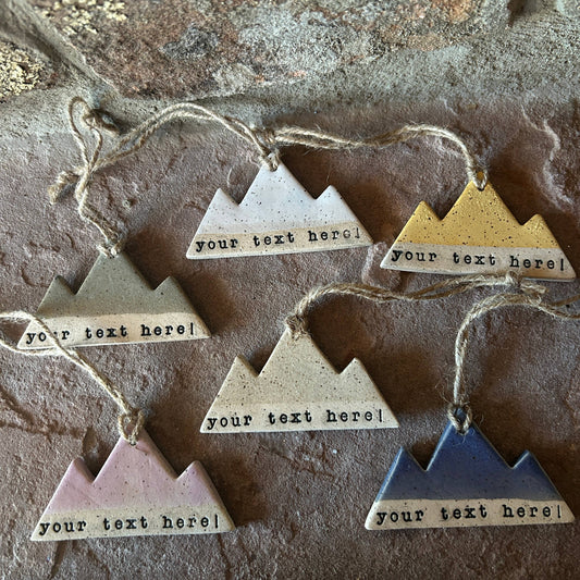 Mountain Ornament