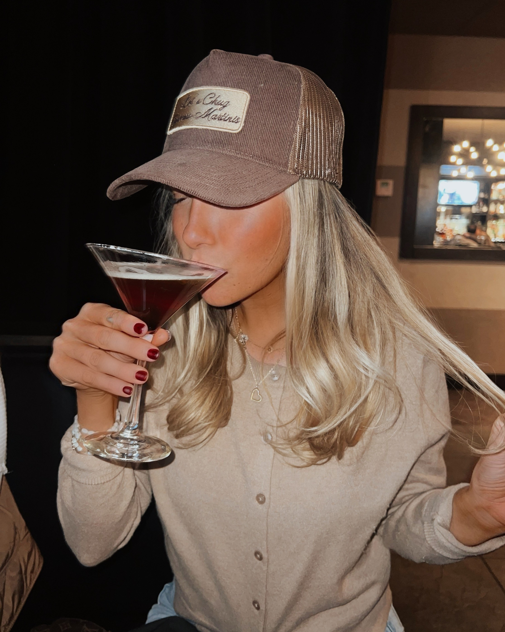 Let's Chug Espresso Martinis - Trucker Hat