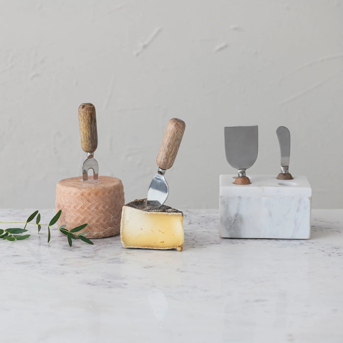 Stainless Steel Cheese Server Set