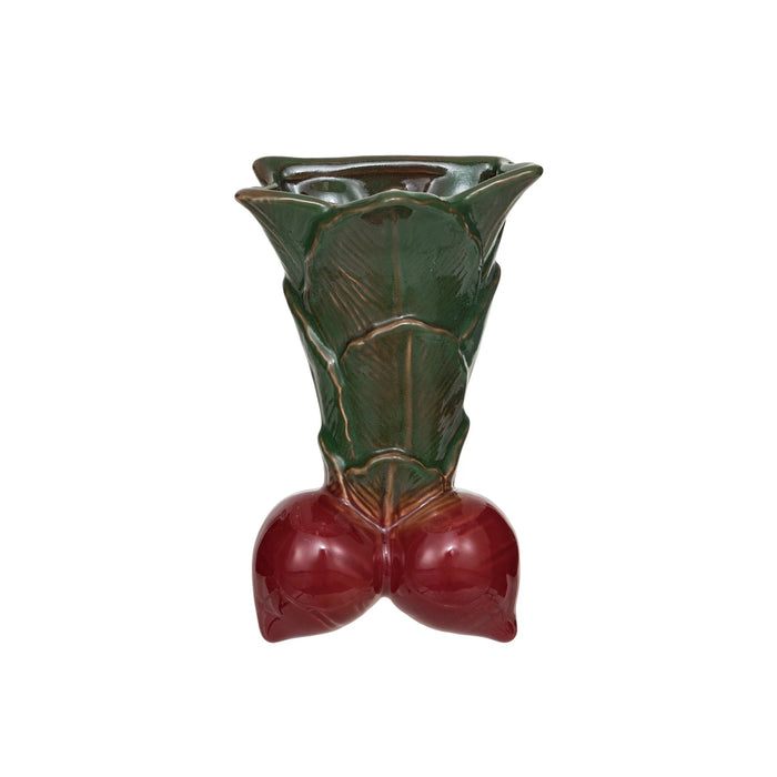 Vintage Radish Shaped Wall Vase