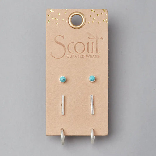 Trio Stud Earrings