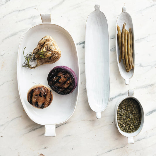 Stoneware Baker w/ Handles