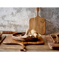 Hand-Carved Acacia Wood Standing Spoon