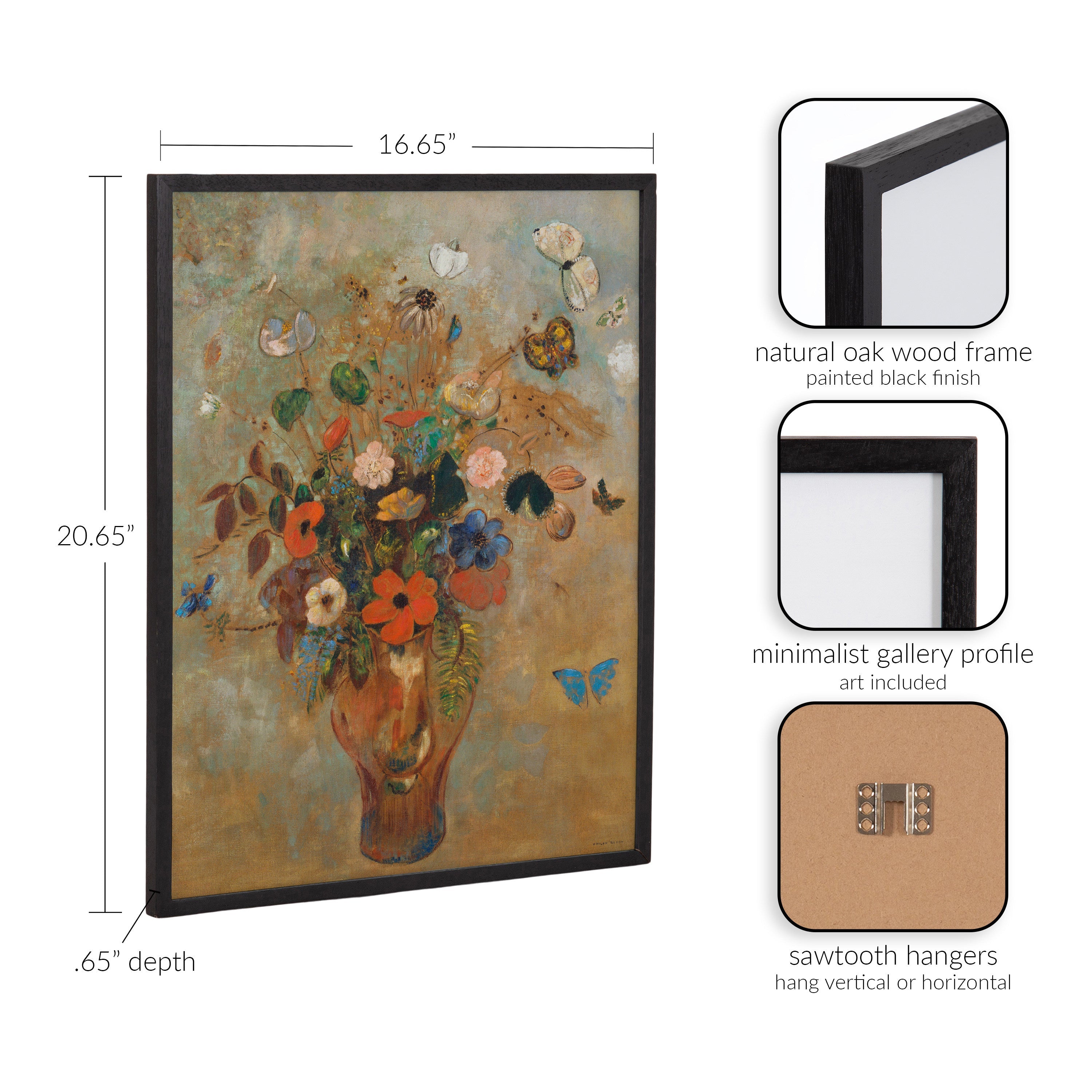 Gallery Odilon Redon Still Life with Flowers Print