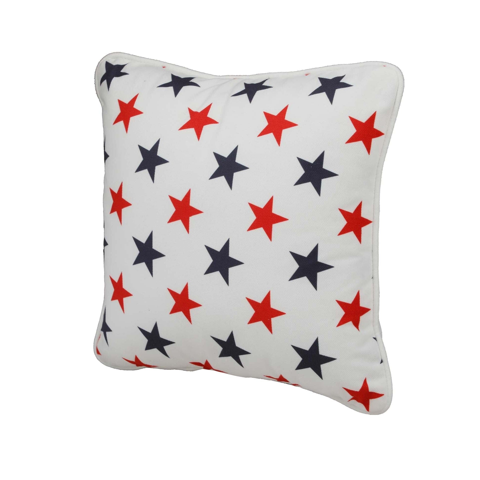 East Green Outdoor Patriotic 14"x14" Accent Pillow