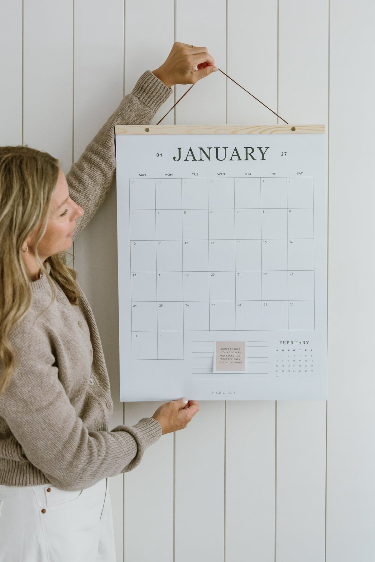 2027 Family Wall Calendar