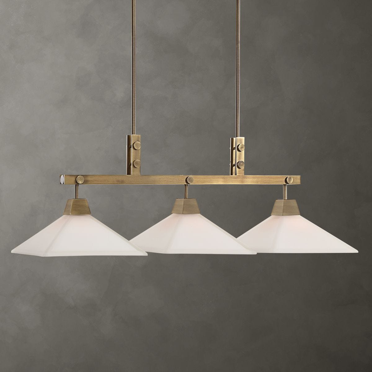 Brookdale 3-Light Linear Chandelier