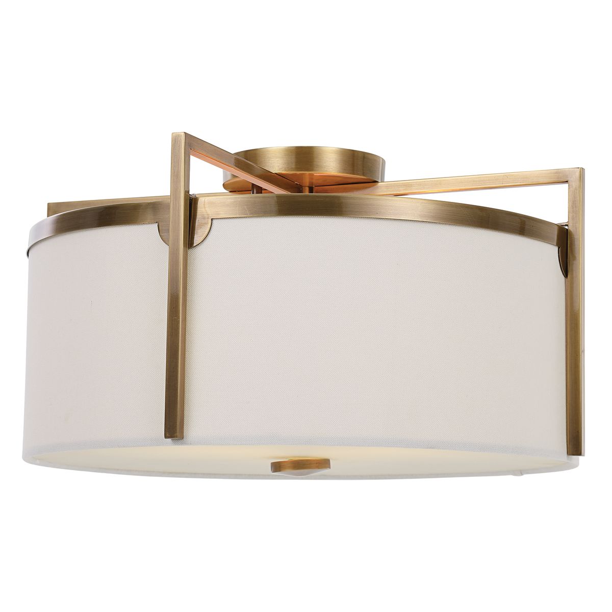 Colfax 3-Light Semi-Flush Ceiling Light