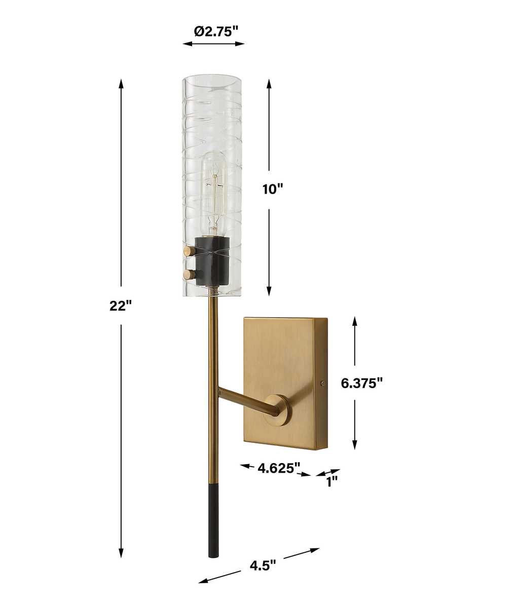 Telesto 1-Light Sconce