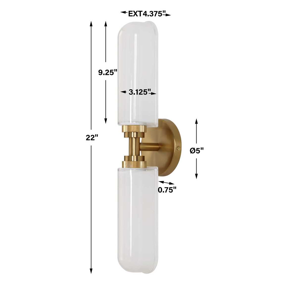 Wellsville 2-Light Sconce