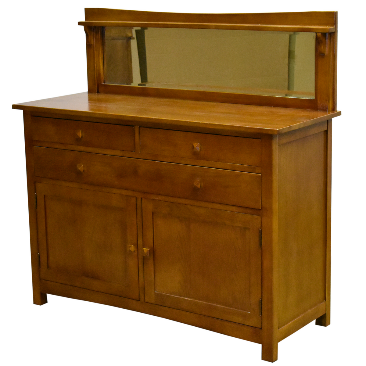 Mission Buffet Cabinet with Mirror - Michael's Cherry - 50"