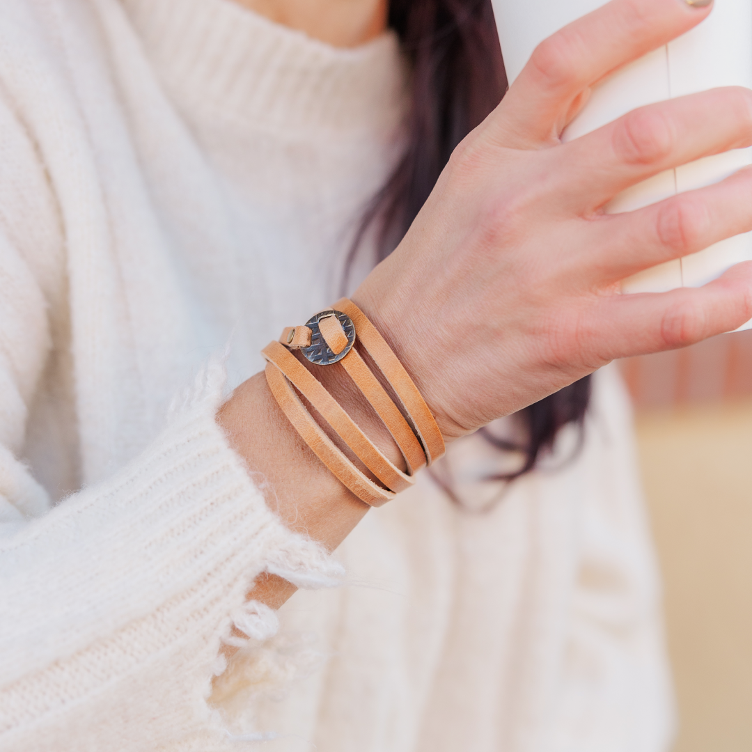 Whitney Wrap Bracelet - USA Made