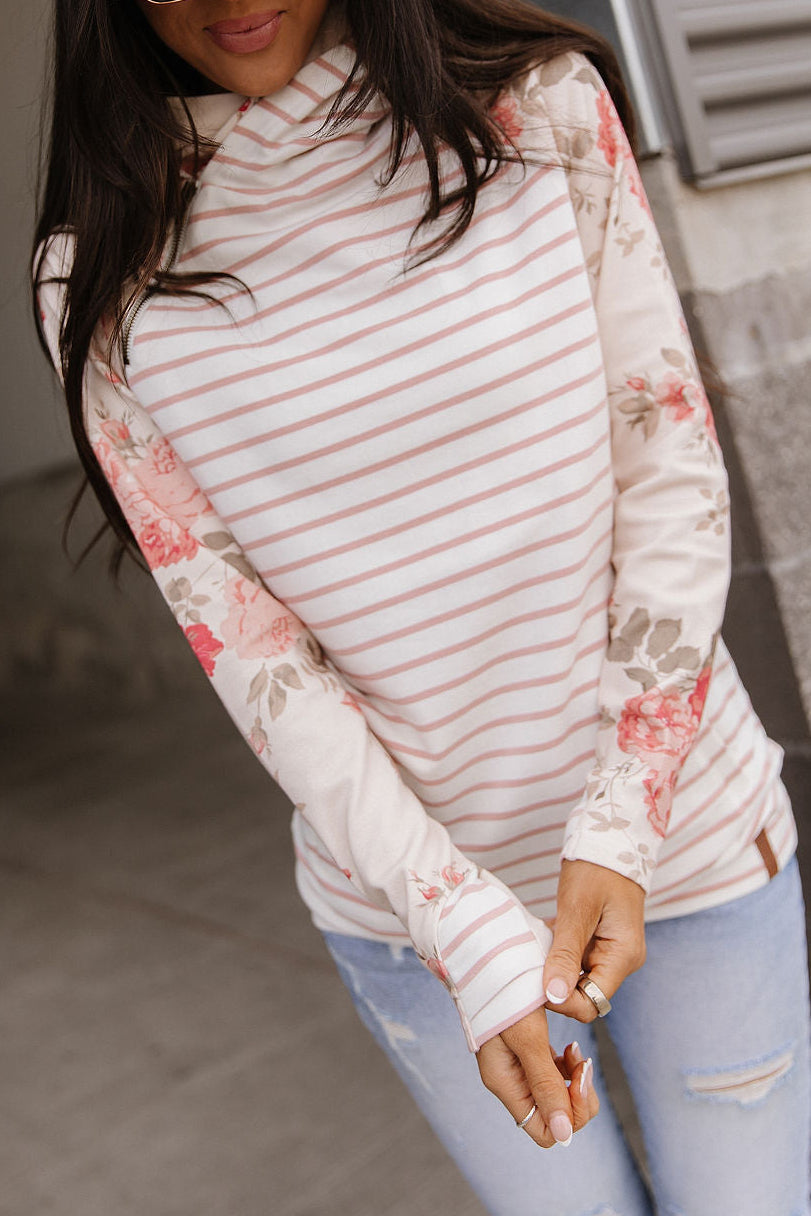 DoubleHood™ Sweatshirt - Blossom Breeze