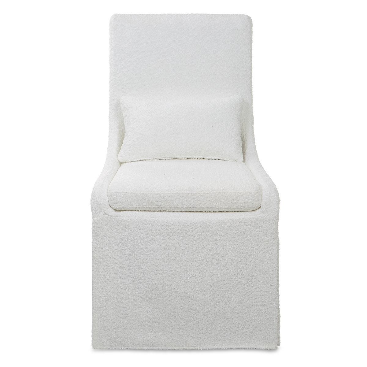 Coley Armless Chair - White
