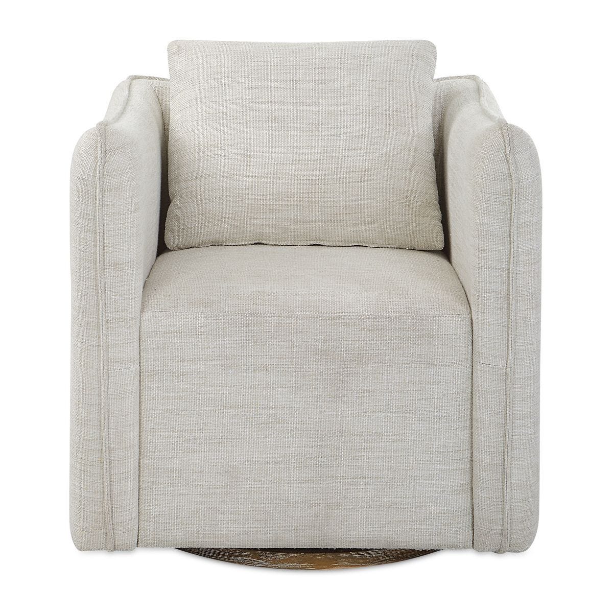 Corben Swivel Chair - White