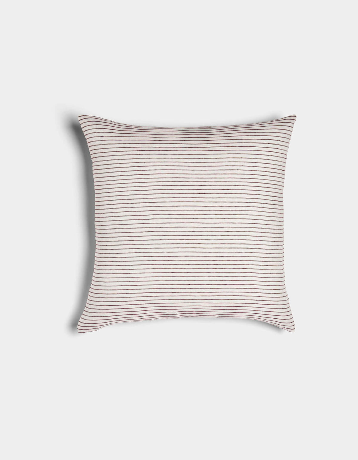 Striped Linen Throw Pillow