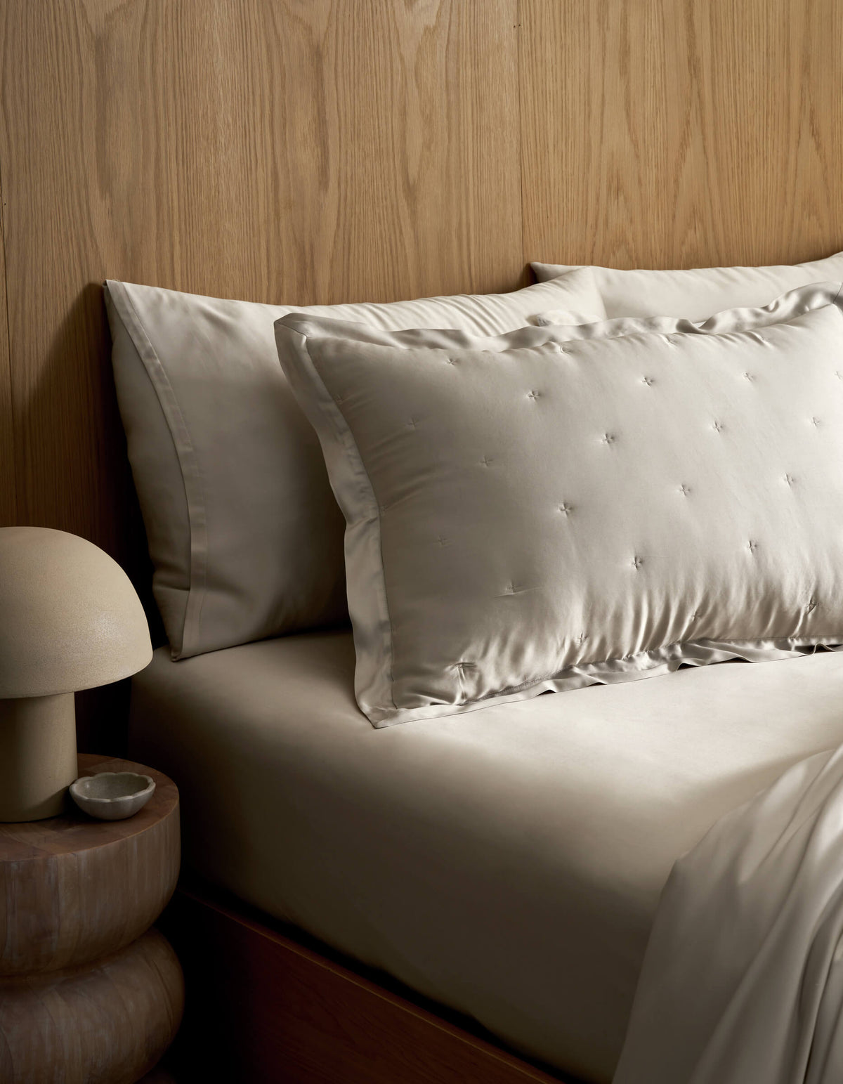 Bamboo Quilted Shams