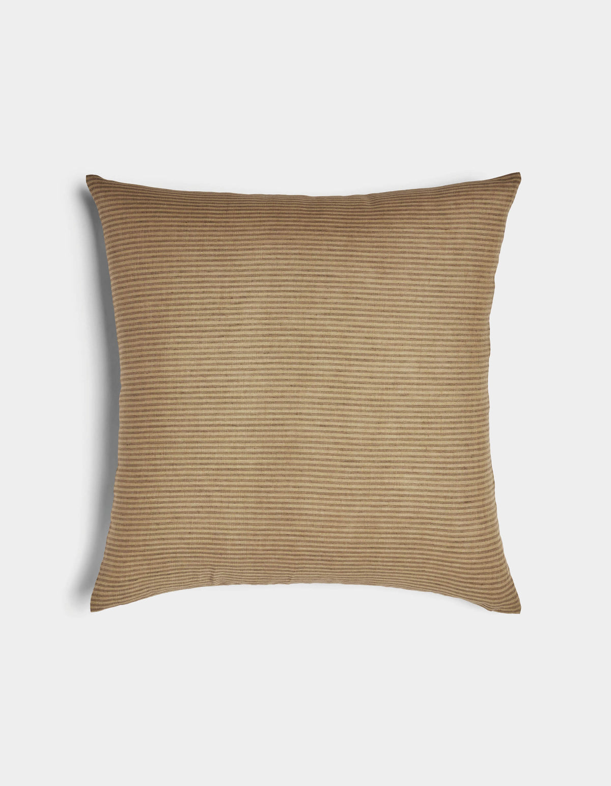 Striped Linen Throw Pillow