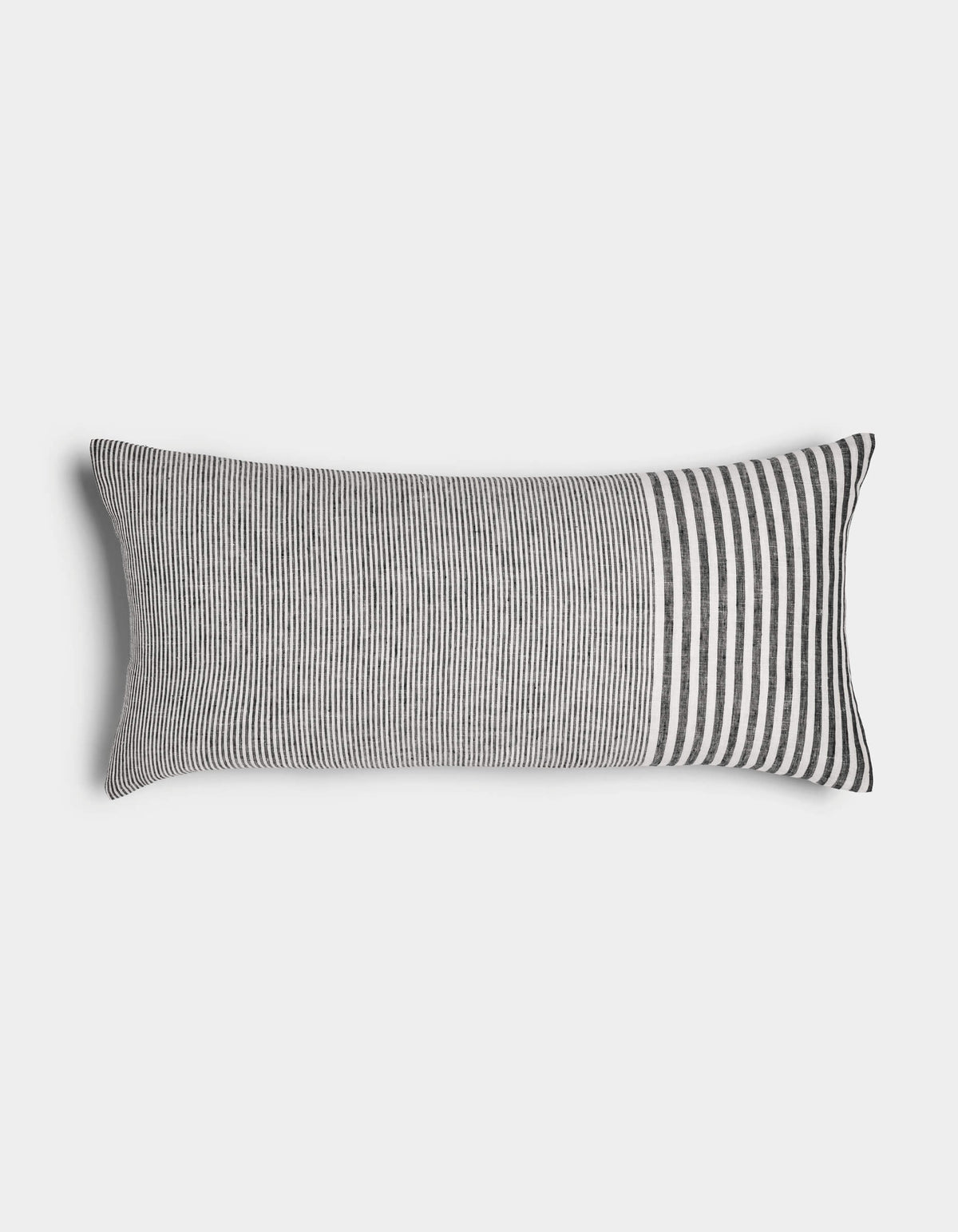 Striped Linen Throw Pillow