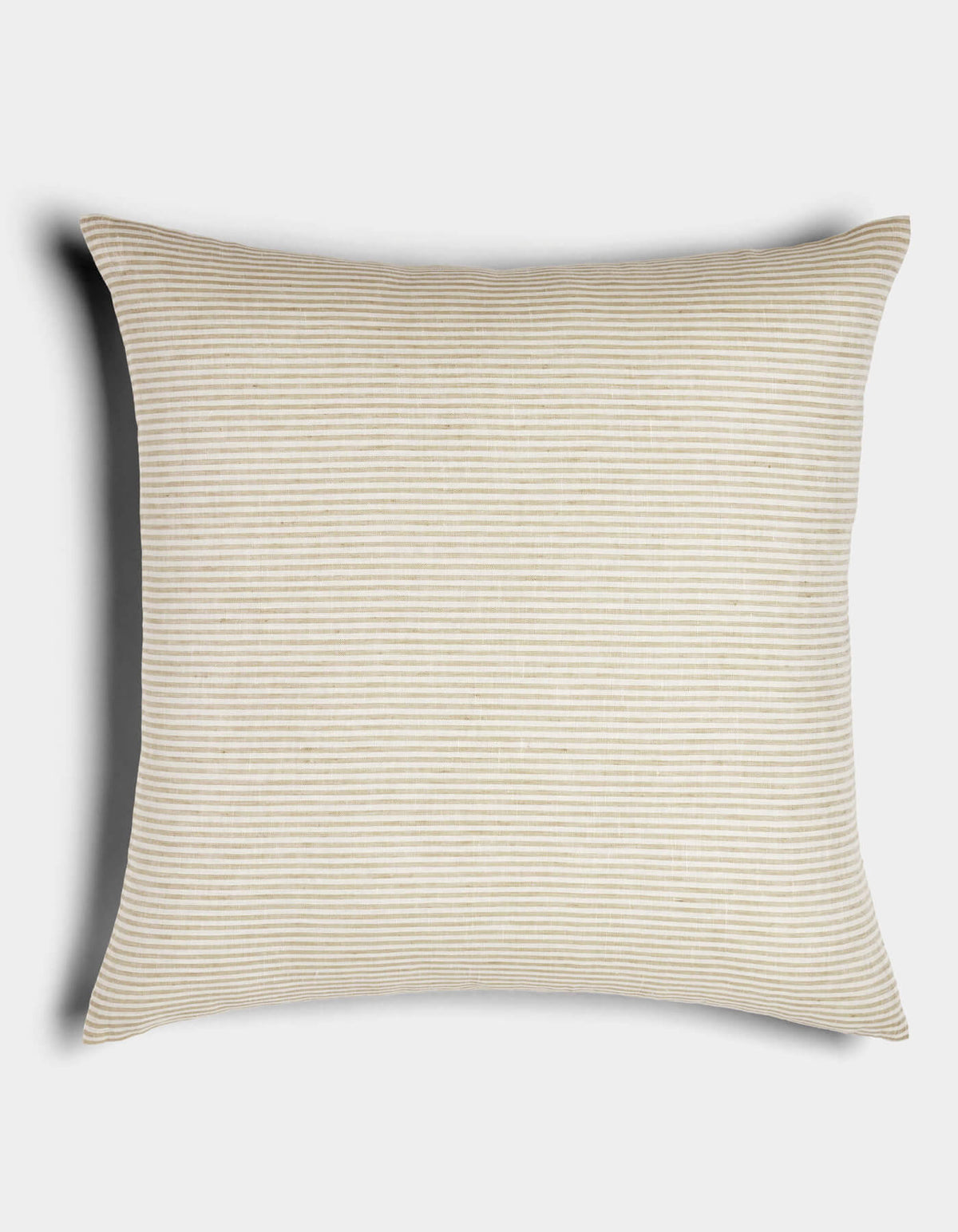 Striped Linen Throw Pillow