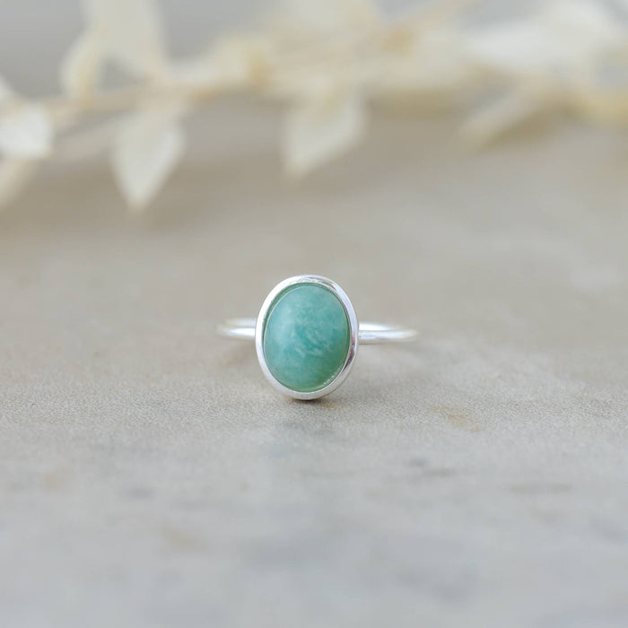 Ida Ring-Amazonite