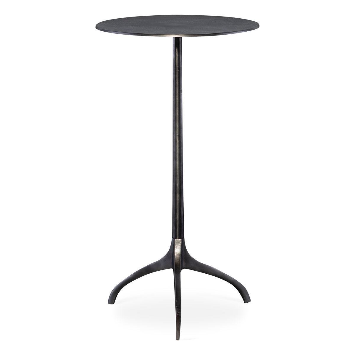 Beacon Accent Table - Nickel