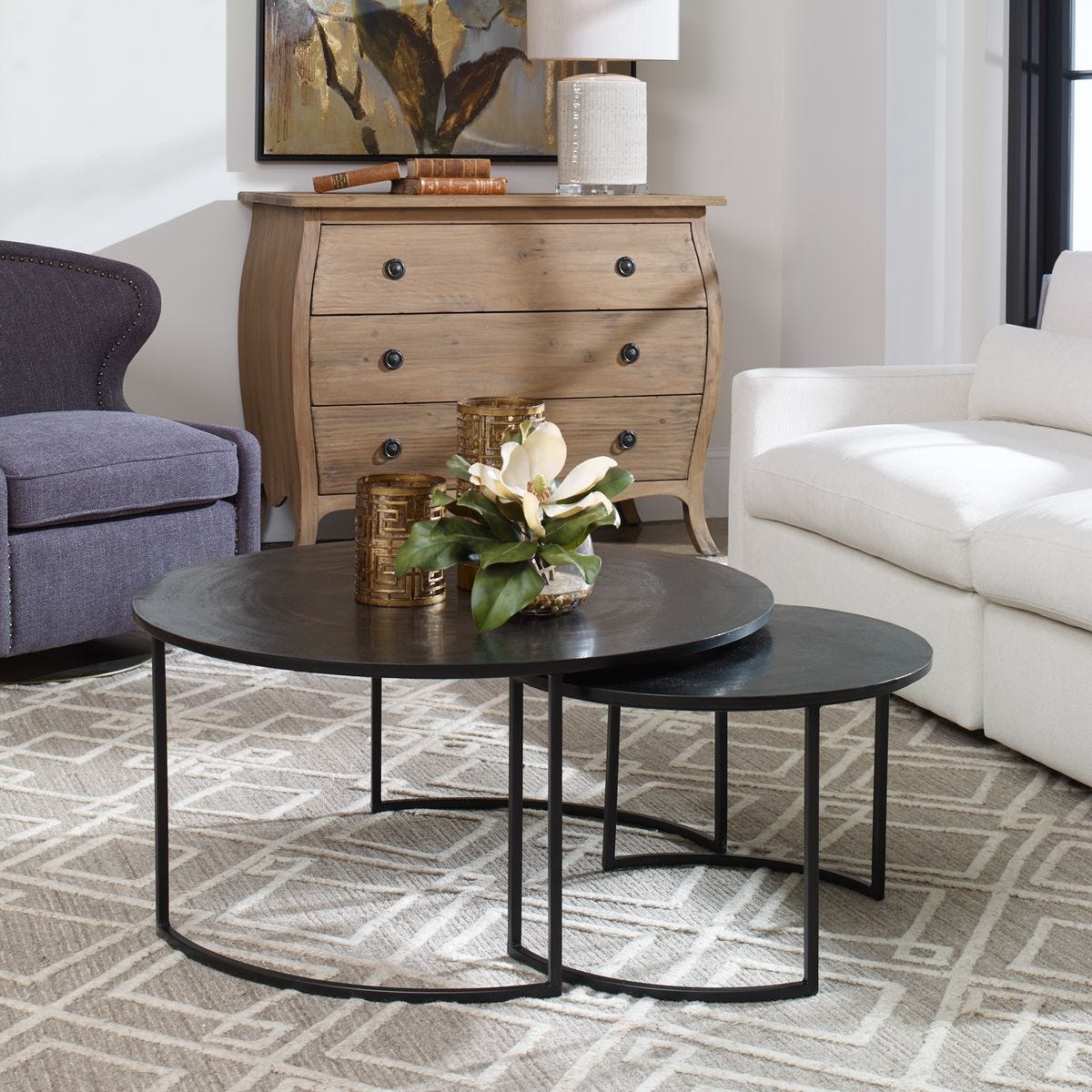 Barnette Nesting Coffee Tables - Set of 2