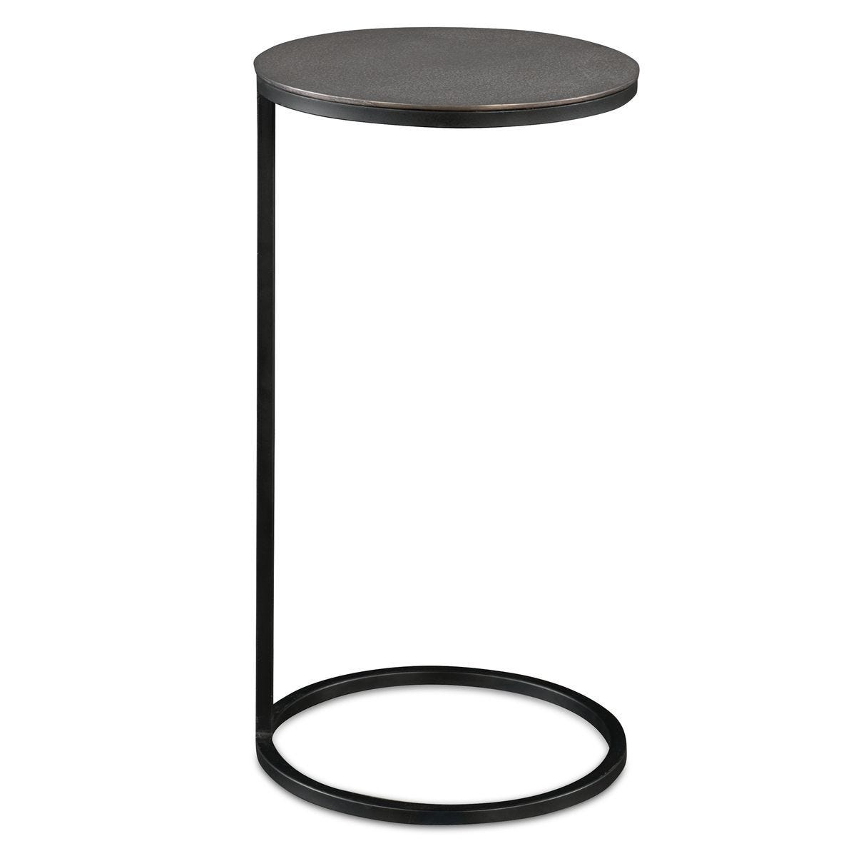 Brunei Accent Table - Nickel