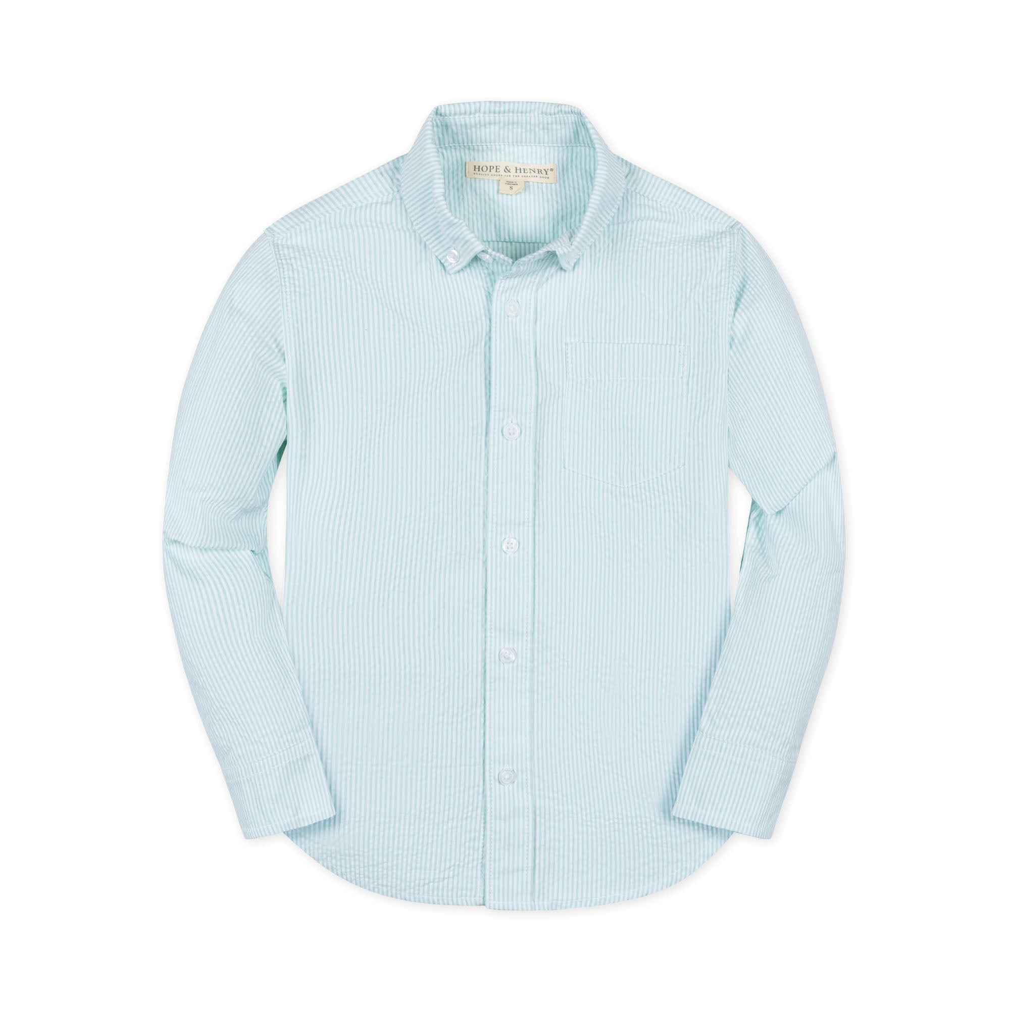 Organic Seersucker Shirt - Baby