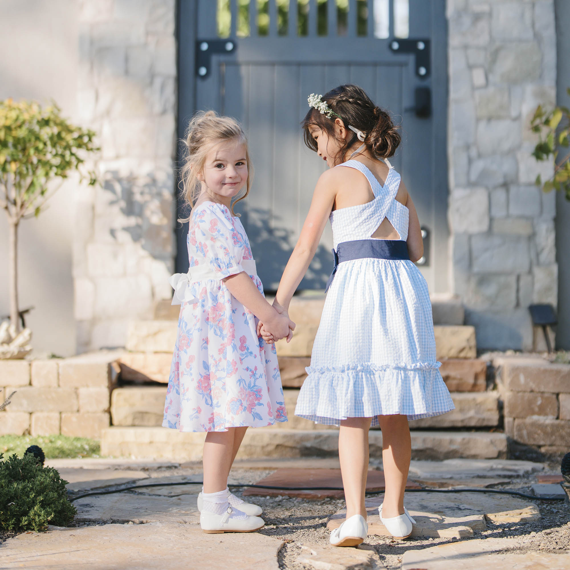 Organic Puff Sleeve Party Dress