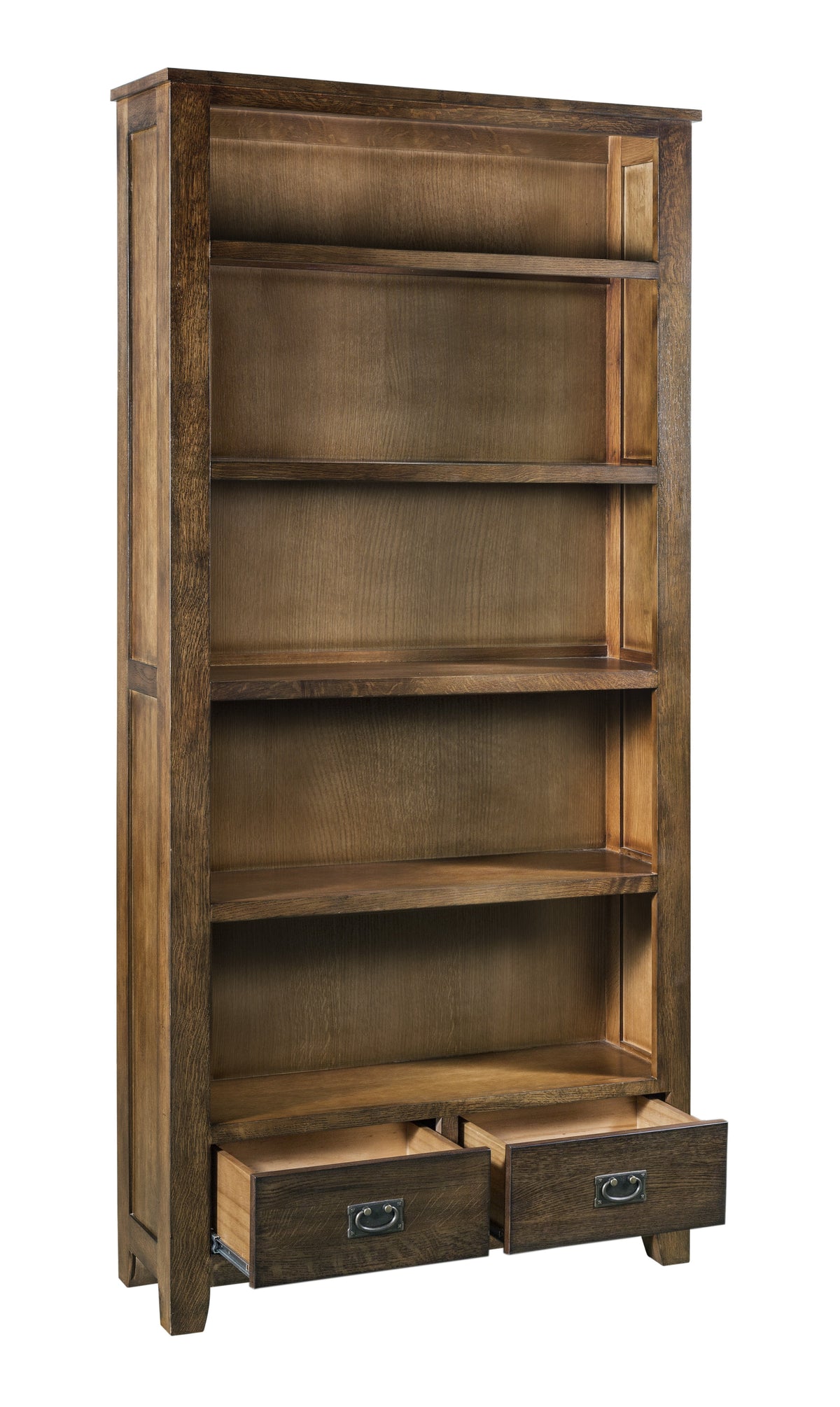 Mission Open Shelf Bookcase