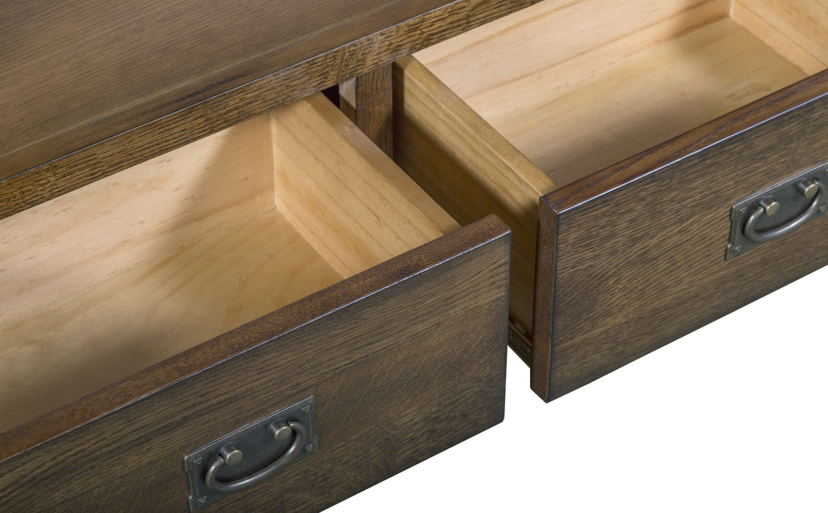 Mission Open Shelf Bookcase