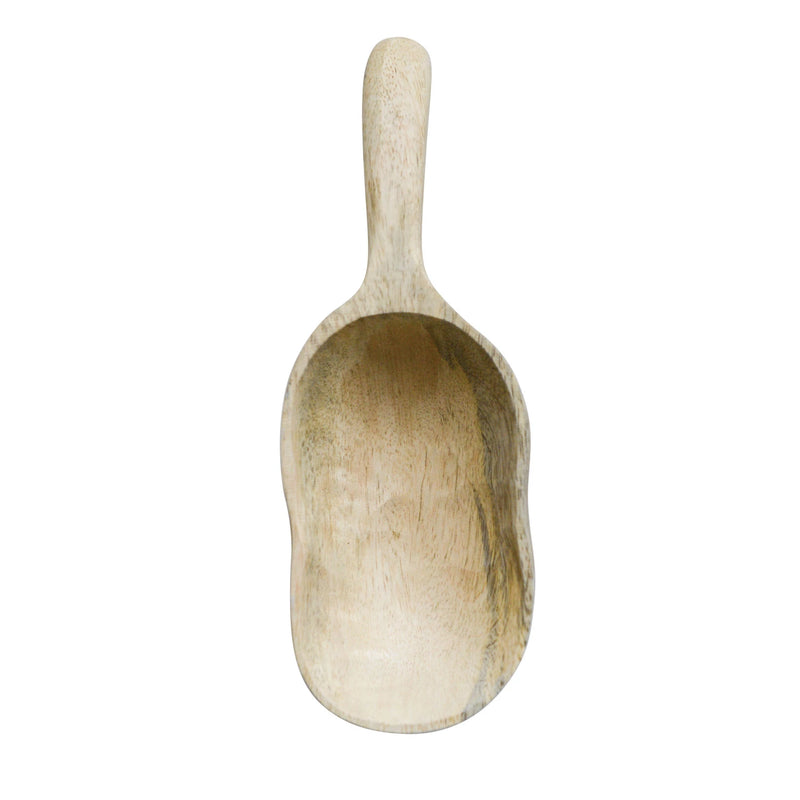 9" Mango Wood Scoop