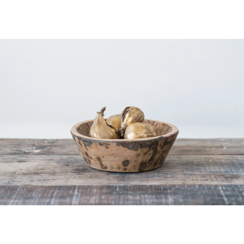 Resin Figs w/ Antique Finish- Set of 5