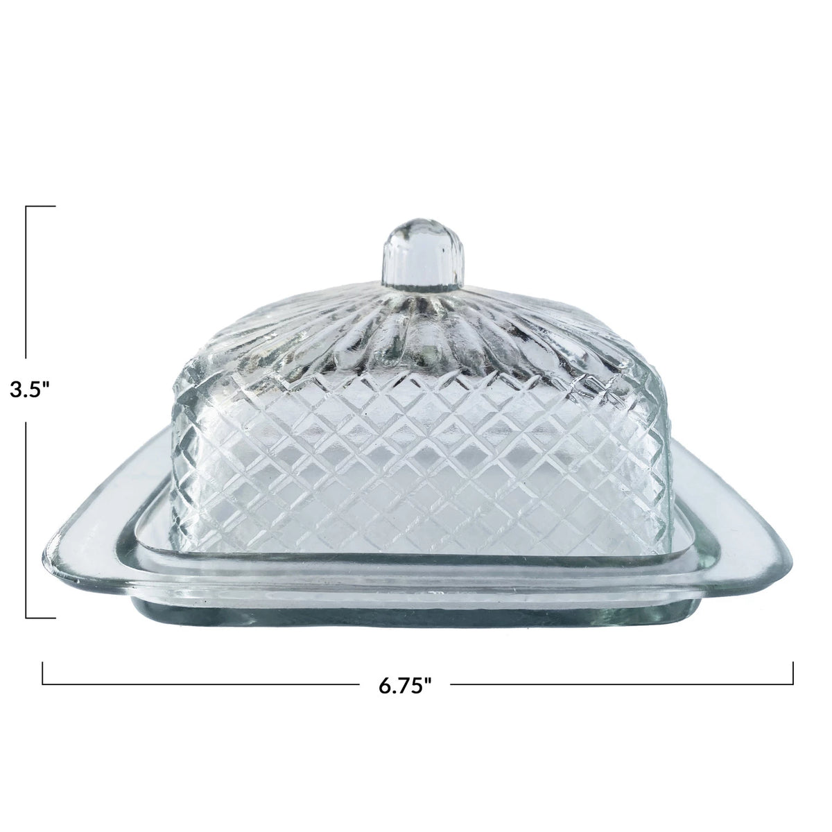 Glass Butter Dish