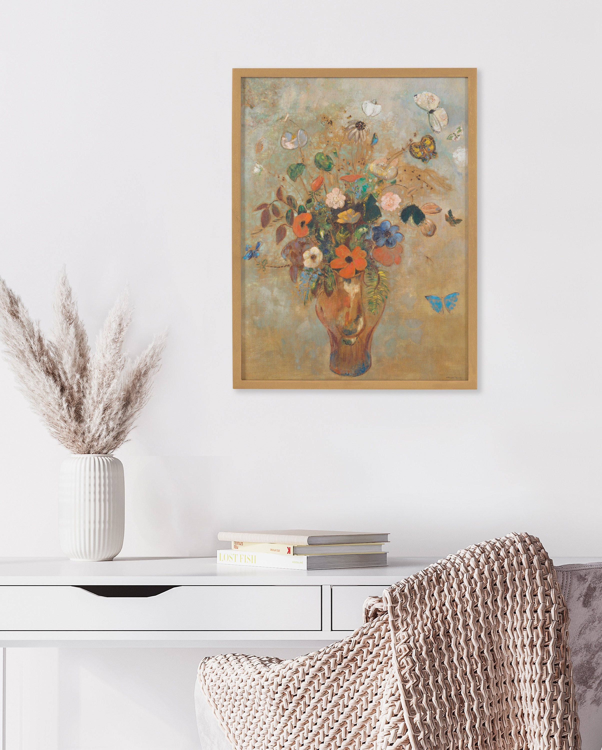 Gallery Odilon Redon Still Life with Flowers Print