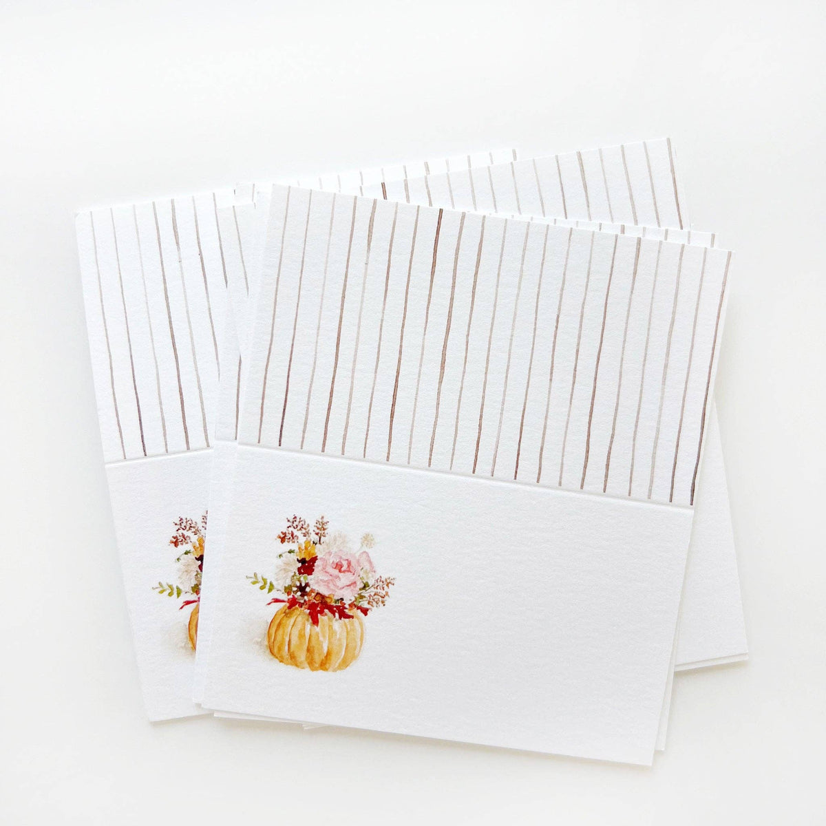 Pumpkin Bouquet Place Cards