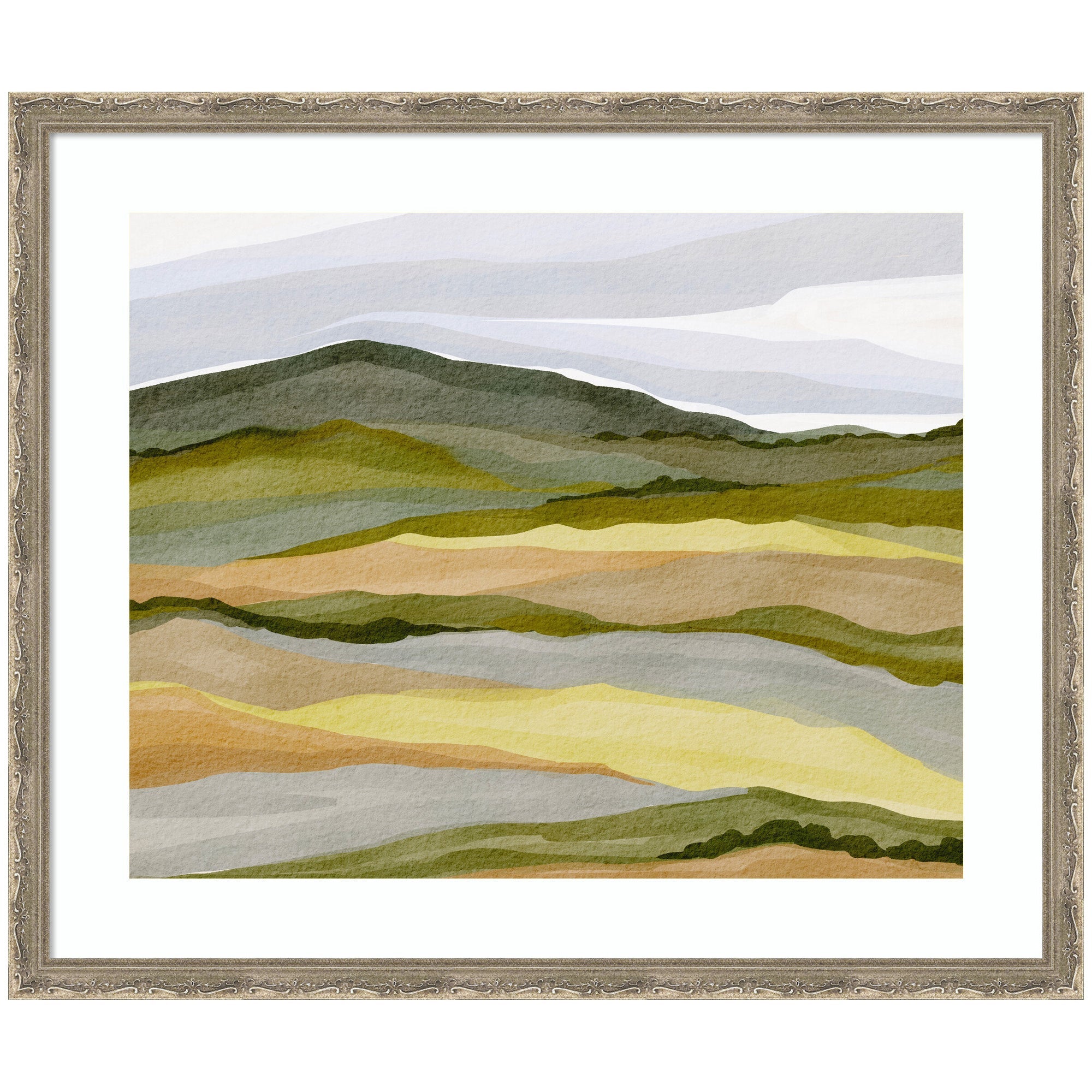 Framed Art Gentle Wilderness by Nikita Jariwala