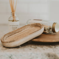 Small Rustic Wood Tray