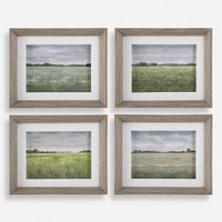 Serene Fields - Set of 4