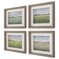 Serene Fields - Set of 4