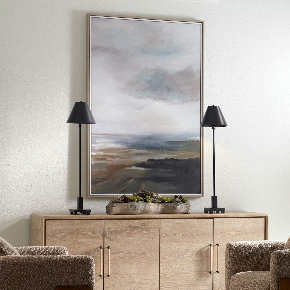 Lowlands Framed Canvas
