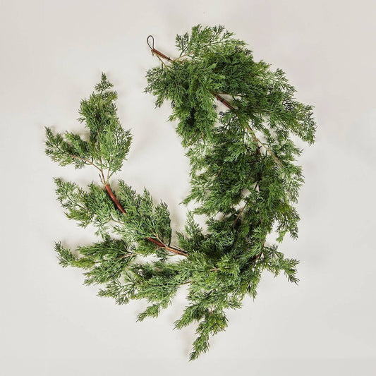 Fake Cedar Greenery Garland - 66”