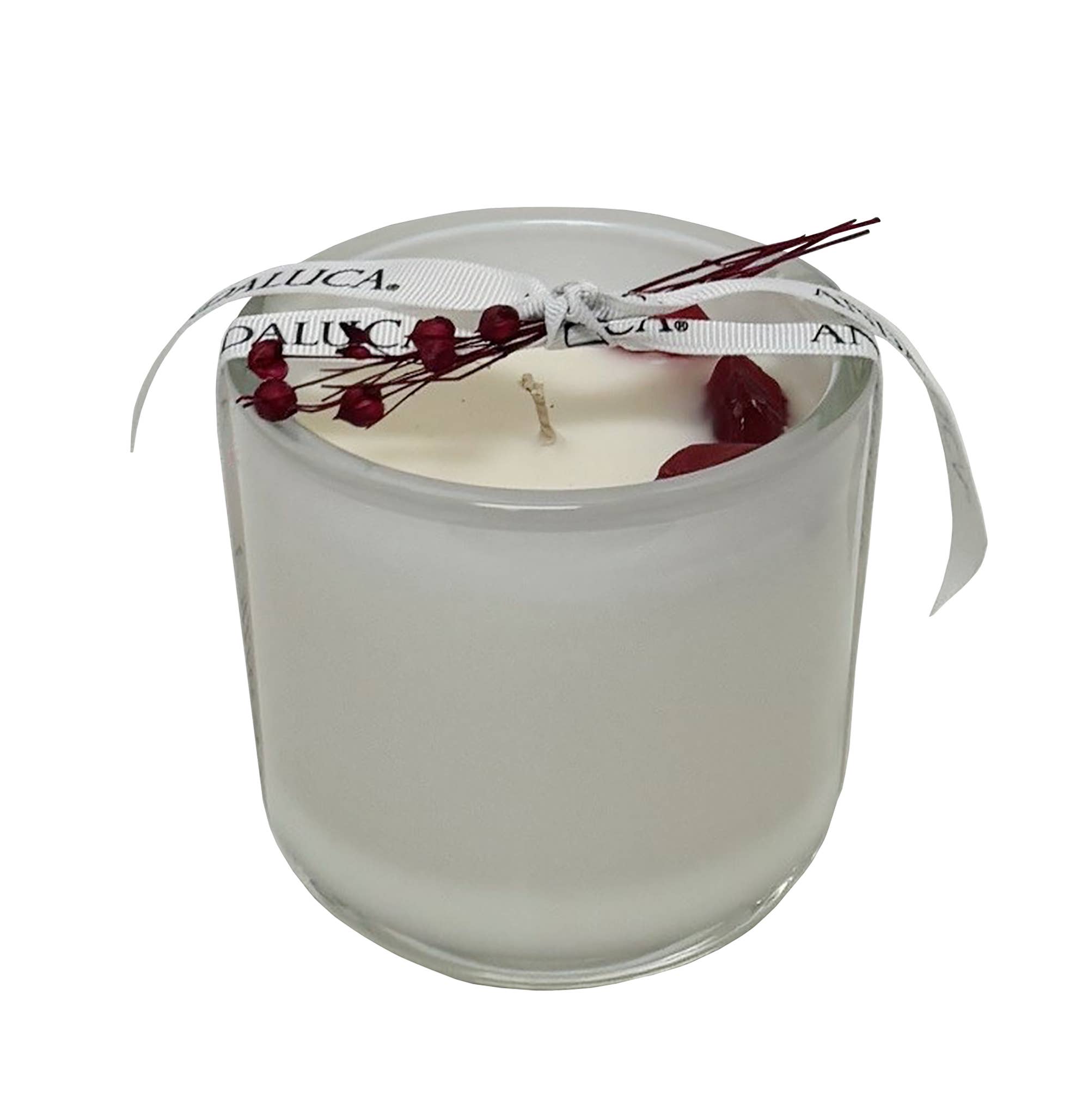 Holiday Memories Stone Candle
