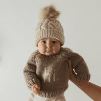 Hi. Pebble Crew Neck Sweater Baby & Toddler