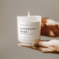 Lavender and Sage 11 oz Soy Candle